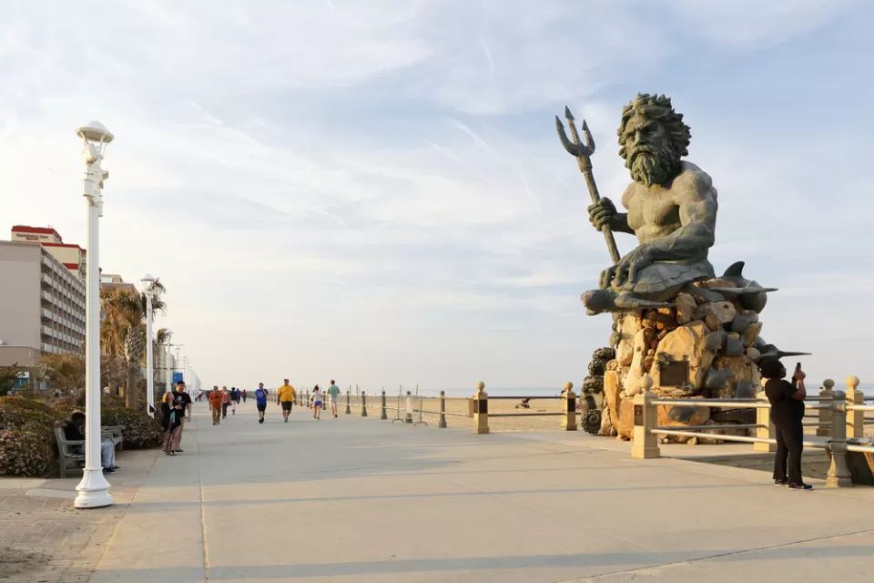 King Neptune Statue